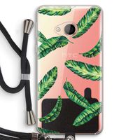 Lange bladeren: HTC U Play Transparant Hoesje met koord