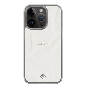 iPhone 13 Pro hybride hoesje - Vive la vie