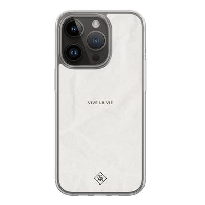 iPhone 13 Pro hybride hoesje - Vive la vie