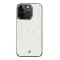 iPhone 13 Pro hybride hoesje - Vive la vie