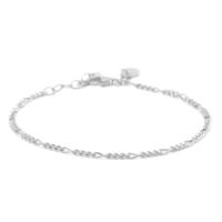 Karma Armband Figaro | Zilver