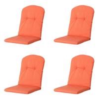 Kuip hoog Panama flame orange 96 cm x 45 cm (4 stuks) Madison - Madison
