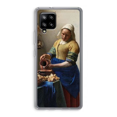 The Milkmaid: Samsung Galaxy A42 5G Transparant Hoesje