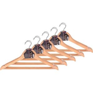 15x Kledinghangers hout - Kledinghangers