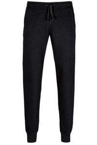 HAKRO Regular Fit Sweatpants zwart, Effen