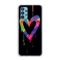Melts My Heart: Samsung Galaxy A32 4G Transparant Hoesje