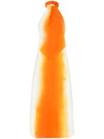 Ferragamo robe imprimée à dos-nu - Orange
