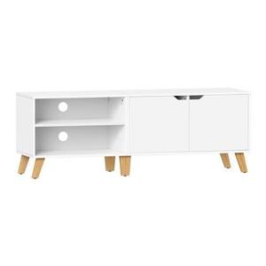 Calicosy - TV-Meubel met 2 deuren - 140 cm - Wit