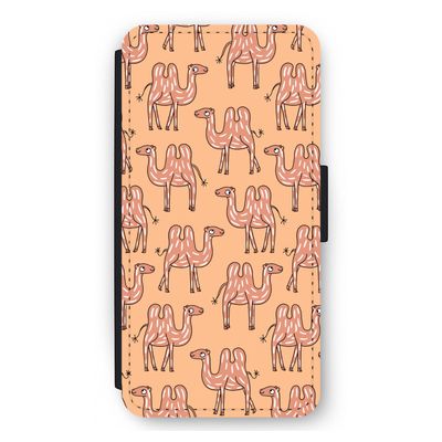 Kameel: iPhone 12 Pro Max Flip Hoesje