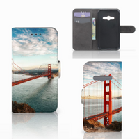 Samsung Galaxy Xcover 3 | Xcover 3 VE Flip Cover Golden Gate Bridge