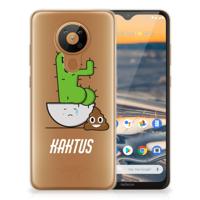 Nokia 5.3 Telefoonhoesje met Naam Cactus Poo