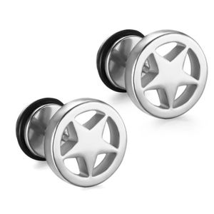Mendes Star Stud oorbellen Silver