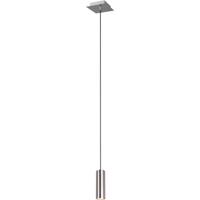 LED Hanglamp Vierkant - GU10 Fitting - Mat Nikkel - Aluminium Design