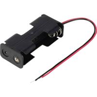 TRU COMPONENTS TC-13220504 Batterijhouder 2 AA (penlite) Kabel (l x b x h) 57 x 17 x 26 mm