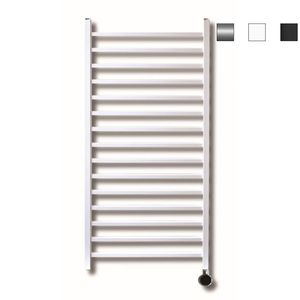 Elektrische Radiator Sanicare Qubic 126.4x60 cm 773W Wit Met Thermostaat Chroom En Bluetooth Links