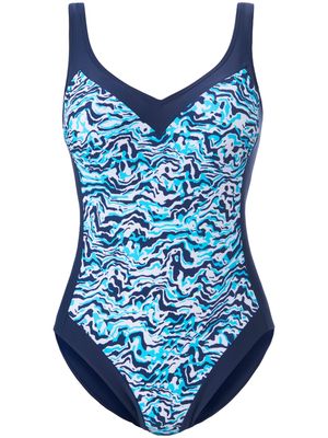 Badpak gedessineerde inzet voor Van Sunmarin blauw