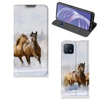 OPPO A73 5G | Hoesje maken | Paarden