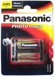 Panasonic Photo Lithium Battery 2CR5 Wegwerpbatterij Nikkel-oxyhydroxide (NiOx)