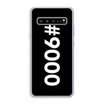#9000: Samsung Galaxy S10 5G Transparant Hoesje