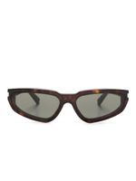 Saint Laurent Eyewear lunettes de soleil Nova - Marron - thumbnail