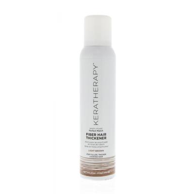 Keratherapy Fiber Hair Thickener Spray Light Brown 140ml Keratherapy Fiber Hair Thickener Spray Light Brown 140ml
