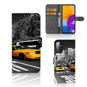 Samsung Galaxy M52 Flip Cover New York Taxi