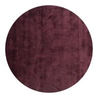 Vloerkleed Cowan rond aubergine 48