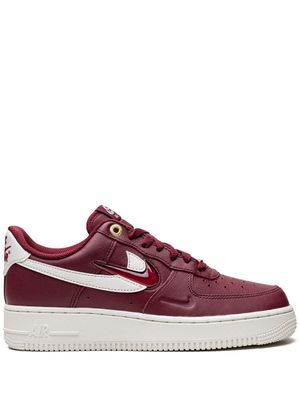 Nike baskets Air Force 1 en cuir - Rouge