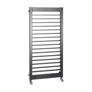 Designradiator Sapho Mateo Recht 60x137.6 cm 752W Antraciet Sapho