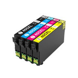 Huismerk Epson 405XL Inktcartridges Multipack (zwart + 3 kleuren)