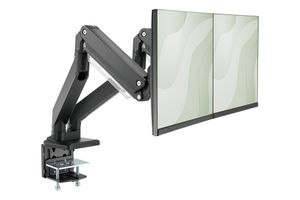 Digitus DA-90427 Monitorbeugel 2-voudig 5,1 cm (2) - 304,8 cm (120) Zwart Uittrekbaar, Draaibaar, In hoogte verstelbaar, Kantelbaar, Kantelbaar en roteerbaar,