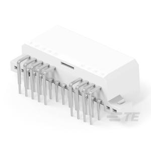 TE Connectivity Female behuizing (board) 175785-1 1 stuk(s) Tray