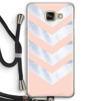 Marmeren pijlen: Samsung Galaxy A5 (2016) Transparant Hoesje met koord