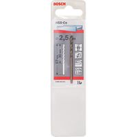 Bosch Accessories 2608585841 HSS Metaal-spiraalboor 2.5 mm Gezamenlijke lengte 57 mm Kobalt DIN 338 Cilinderschacht 1 stuk(s) - thumbnail