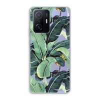 Bananenbladeren: Xiaomi 11T Pro Transparant Hoesje