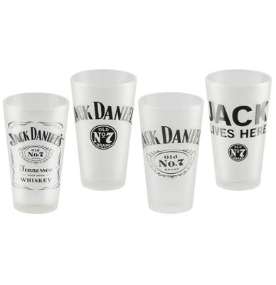 Jack Daniel&apos;s Bier Glazen Set Van 4