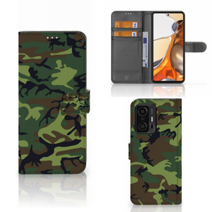 Xiaomi 11T | 11T Pro Telefoon Hoesje Army Dark