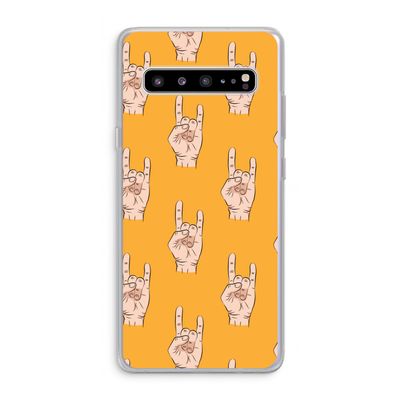 Rock: Samsung Galaxy S10 5G Transparant Hoesje