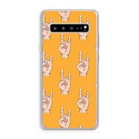 Rock: Samsung Galaxy S10 5G Transparant Hoesje
