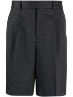 Valentino Garavani bermuda à détails rayés - Gris