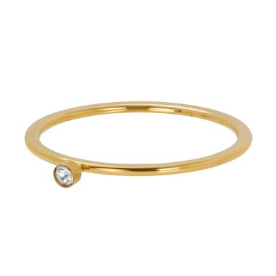 iXXXi Vulring 1 mm Zirconia 1 Stone Crystal Goud