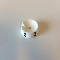 MB wit/zwart 2 voor op kledinghanger