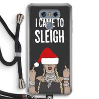 Came To Sleigh: LG G6 Transparant Hoesje met koord