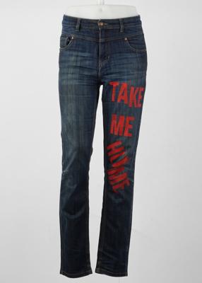"Take Me Home" Blue Jeans in size 30/30 - BOAS Special Edition