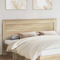 Hoofdbord met hoofdeinde Sonoma Eiken 180 cm Bewerkt hout