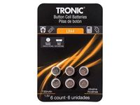 Tronic LR44 Batterij 1.5V, Blister 6 stuks - thumbnail