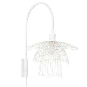 Forestier Papillon wandlamp wit