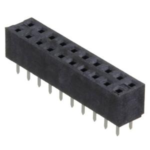 Molex 791077009 Female header, inbouw (standaard) Totaal aantal polen: 20 Rastermaat: 2 mm Inhoud: 1 stuk(s) Tube