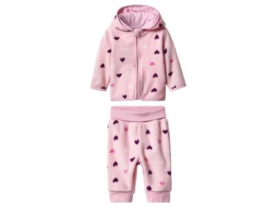 lupilu Baby fleece set 2-delig (Lichtroze, 62/68)