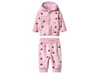 lupilu Baby fleece set 2-delig (Lichtroze, 62/68)